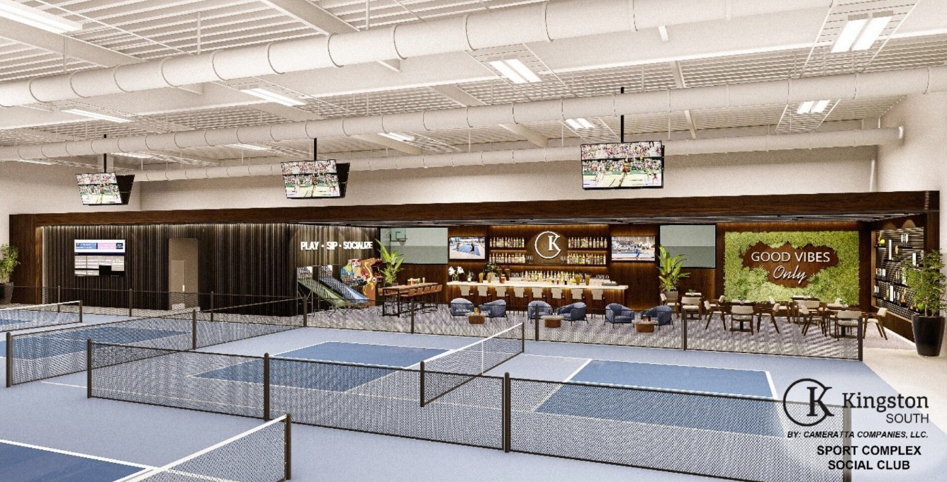 Indoor Sports Complex concept for Kingston South