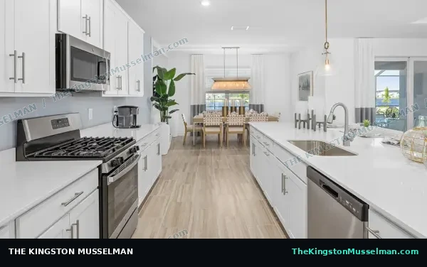 Villas kitchen pictured in the official Lennar features brochure; illustrative finishes